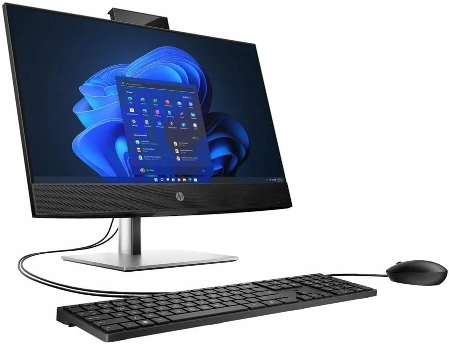 کامپیوتر همه کاره HP ProOne 440 G9 - پردازنده Intel Core i7 نسل 14 i7-14700 - فناوری vPro - 16 گیگابایت رم - 768 گیگابایت SSD - صفحه نمایش لمسی 23.8 اینچی Full HD - دسکتاپ