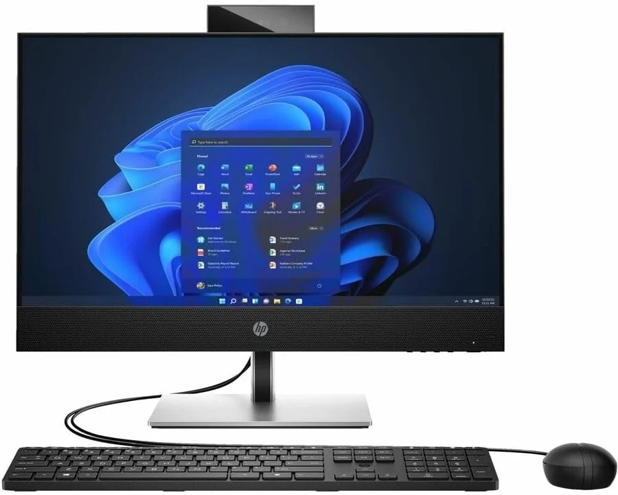 کامپیوتر همه کاره HP ProOne 440 G9 - پردازنده Intel Core i7 نسل 14 i7-14700 - فناوری vPro - 16 گیگابایت رم - 768 گیگابایت SSD - صفحه نمایش لمسی 23.8 اینچی Full HD - دسکتاپ