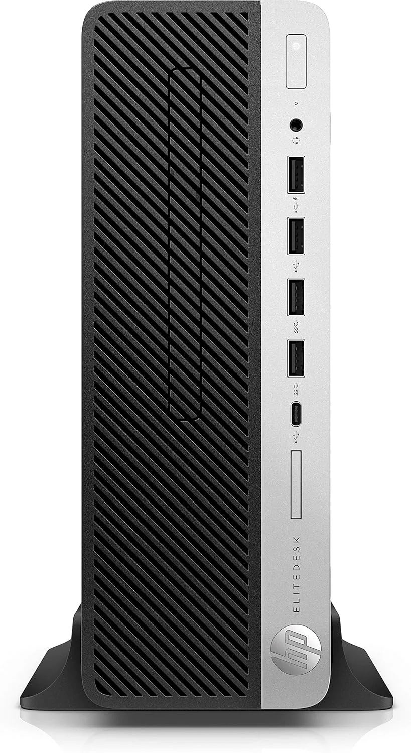کامپیوتر رومیزی HP EliteDesk 705 G4 بازسازی شده برای کسب و کار | AMD A6-9500 + گرافیک Radeon R5 | رم 16 گیگابایت | SSD 1 ترابایت | ویندوز 10 پرو | بدون مانیتور/صفحه نمایش | بازسازی شده