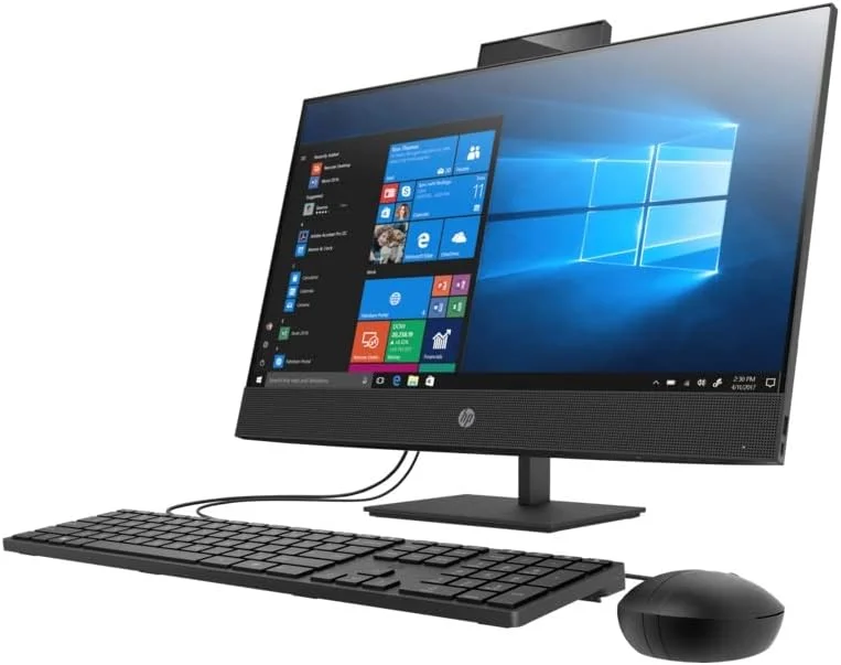 کامپیوتر همه کاره 24 اینچی HP ProOne 440 G6، پردازنده نسل دهم Intel Core i5-10500T | رم 16 گیگابایتی DDR4 | حافظه SSD NVMe 1 ترابایتی | کارت گرافیک Intel® UHD Graphics 630 | صفحه نمایش 23.8 اینچی FHD | ویندوز 11 پرو (مشکی) کامپیوتر همه کاره 24 اینچی HP ProOne 440 G6، پردازنده نسل دهم Intel Core i5-10500T | رم 16 گیگابایتی DDR4 | حافظه SSD NVMe 1 ترابایتی | کارت گرافیک Intel® UHD Graphics 630 | صفحه نمایش 23.8 اینچی FHD | ویندوز 11 پرو (مشکی)