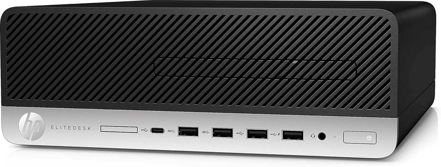 کامپیوتر رومیزی HP EliteDesk 705 G4 بازسازی شده برای کسب و کار | AMD A6-9500 + گرافیک Radeon R5 | رم 16 گیگابایت | SSD 1 ترابایت | ویندوز 10 پرو | بدون مانیتور/صفحه نمایش | بازسازی شده