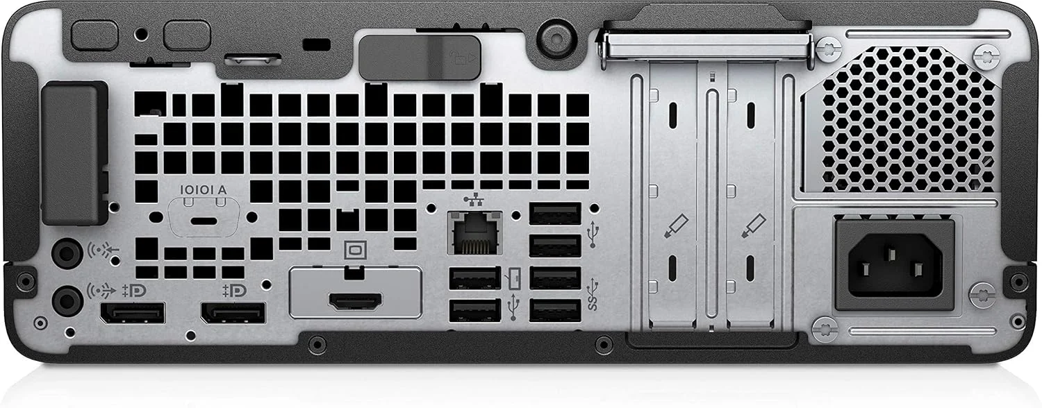 کامپیوتر رومیزی HP EliteDesk 705 G4 بازسازی شده برای کسب و کار | AMD A6-9500 + گرافیک Radeon R5 | رم 16 گیگابایت | SSD 1 ترابایت | ویندوز 10 پرو | بدون مانیتور/صفحه نمایش | بازسازی شده