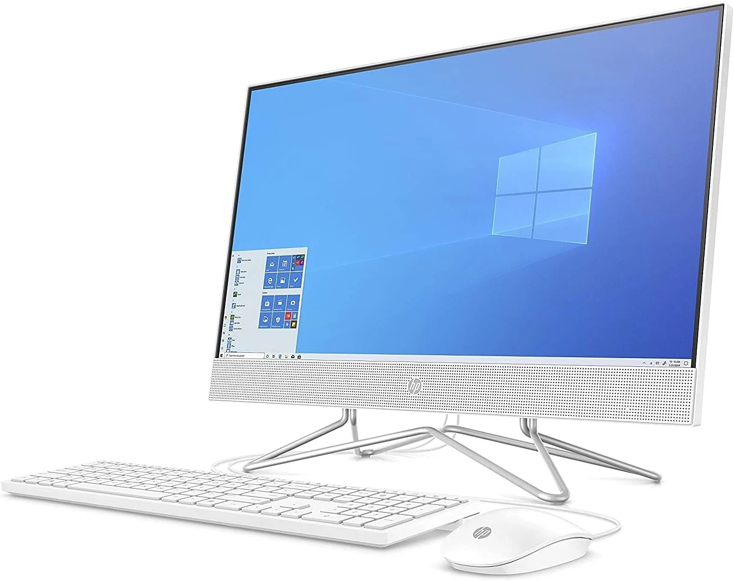 کامپیوتر رومیزی لمسی 23.8 اینچی آل این وان HP مدل 24-df0256nh، پردازنده Intel Core i5-1035G1، هارد دیسک 1 ترابایتی، رم 8 گیگابایتی، گرافیک Intel® UHD، Free DOS، کیبورد و ماوس سیمی سفید برفی کامپیوتر رومیزی لمسی 23.8 اینچی آل این وان HP مدل 24-df0256nh، پردازنده Intel Core i5-1035G1، هارد دیسک 1 ترابایتی، رم 8 گیگابایتی، گرافیک Intel® UHD، Free DOS، کیبورد و ماوس سیمی سفید برفی