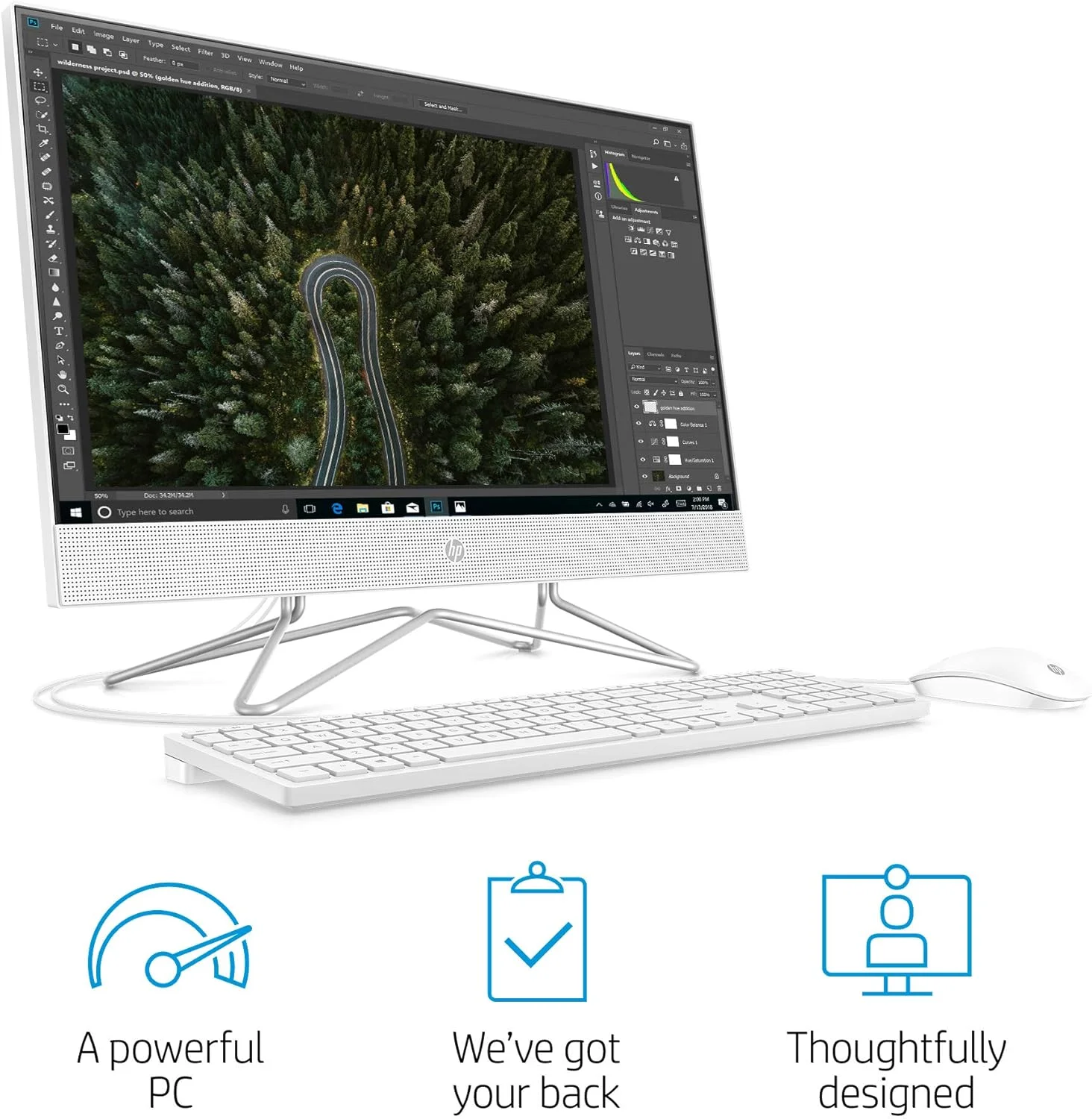 کامپیوتر رومیزی آل این وان 24 اینچی HP، پردازنده AMD Athlon Silver 3050U، رم 8 گیگابایتی، SSD 256 گیگابایتی، ویندوز 10 هوم (24-dd0010، سفید) کامپیوتر رومیزی آل این وان 24 اینچی HP، پردازنده AMD Athlon Silver 3050U، رم 8 گیگابایتی، SSD 256 گیگابایتی، ویندوز 10 هوم (24-dd0010، سفید)