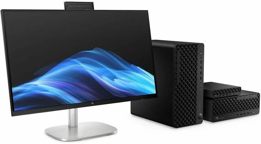 کامپیوتر رومیزی HP EliteDesk 8 G1i - پردازنده Intel Core Ultra 7 نسل 15 - فناوری vPro - رم 32 گیگابایت - حافظه SSD 1 ترابایت - فرم فاکتور کوچک - مشکی جک - خرید هوشمند