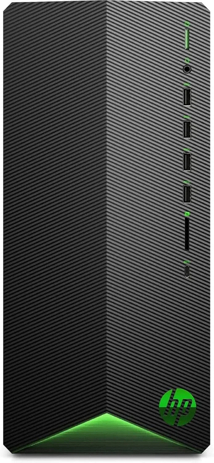 کامپیوتر گیمینگ رومیزی HP Victus 15L جدیدترین مدل 2023، پردازنده Intel Core i7-13700 (16 هسته، تا 5.2 گیگاهرتز)، کارت گرافیک NVIDIA GeForce RTX 3060، رم 24 گیگابایتی، 2 ترابایت SSD، 1 ترابایت HDD، کیس Tower، Wi-Fi 6، ویندوز 11 Home