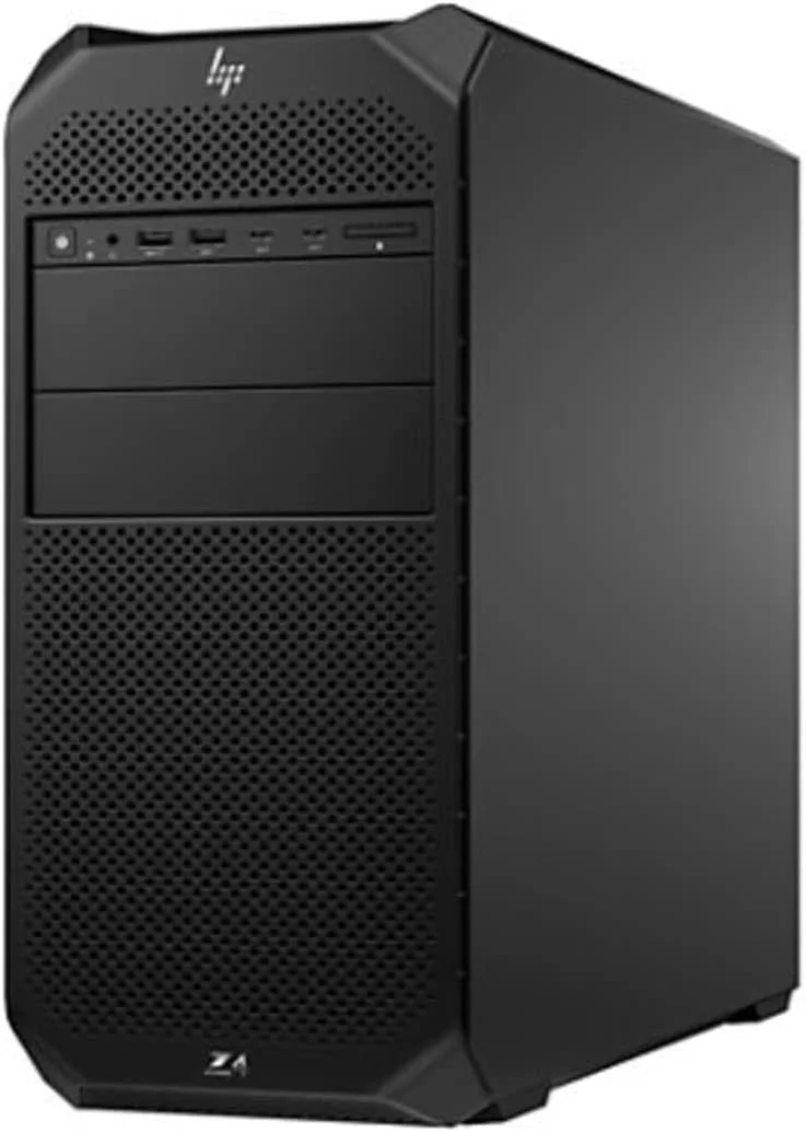 کامپیوتر رومیزی ورک استیشن HP Z4 G5 Tower | پردازنده Xeon W3-2423 - دارای 512 گیگابایت SSD + 1 ترابایت هارد دیسک SSD - 32 گیگابایت رم | 6 هسته @ 4.2 گیگاهرتز ویندوز 11 پرو مشکی