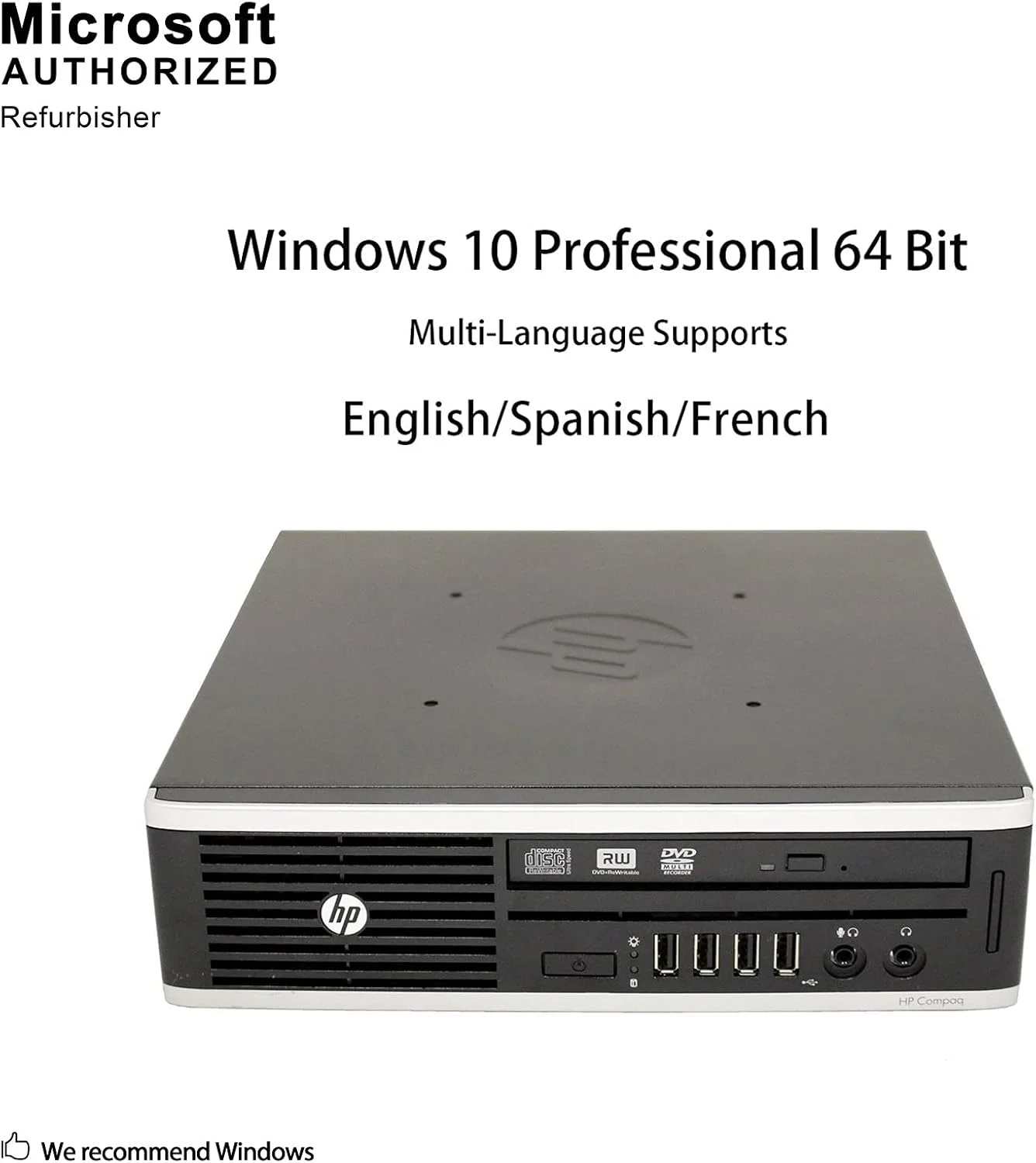 کامپیوتر رومیزی فوق باریک HP Elite 8300، پردازنده Intel Quad Core i5-3470S، رم 8 گیگابایتی DDR3، هارد دیسک 500 گیگابایتی، USB 3.0، ویندوز 10 پرو (بازسازی شده) کامپیوتر رومیزی فوق باریک HP Elite 8300، پردازنده Intel Quad Core i5-3470S، رم 8 گیگابایتی DDR3، هارد دیسک 500 گیگابایتی، USB 3.0، ویندوز 10 پرو (بازسازی شده)