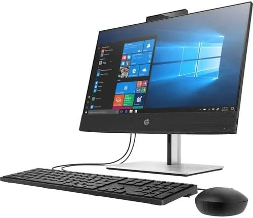 کامپیوتر همه کاره HP Business Desktop ProOne 600 G6، پردازنده Intel Core i5 نسل 10 i5-10500 شش هسته ای 3.10 گیگاهرتز، 8 گیگابایت رم، 256 گیگابایت SSD، صفحه نمایش 21.5 اینچی Full HD، ویندوز 11 پرو