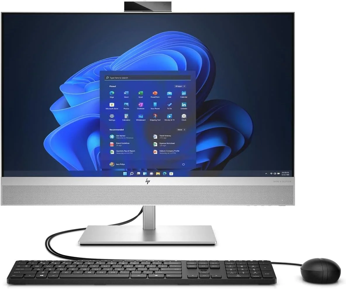 کامپیوتر همه کاره HP EliteOne 870 G9 - پردازنده Intel Core i5 نسل 12 i5-12500 شش هسته ای (6 هسته) 3 گیگاهرتز - 8 گیگابایت رم DDR5 SDRAM - 256 گیگابایت M.2 PCI Express NVMe SSD - 27 اینچ Full HD 1920 x 1080 - دسکتاپ