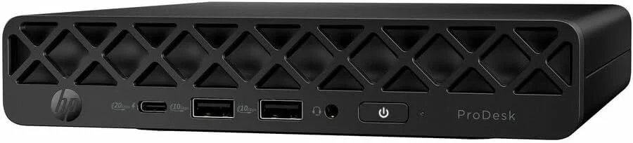 کامپیوتر رومیزی HP ProDesk 4 G1i - پردازنده Intel Core Ultra 7 265T - فناوری vPro - رم 16 گیگابایت - حافظه SSD 256 گیگابایت - مینی پی سی - مشکی جک کامپیوتر رومیزی HP ProDesk 4 G1i - پردازنده Intel Core Ultra 7 265T - فناوری vPro - رم 16 گیگابایت - حافظه SSD 256 گیگابایت - مینی پی سی - مشکی جک