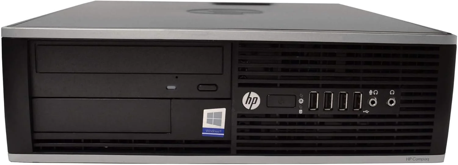 کامپیوتر رومیزی پرچمدار HP مدل 2018، پردازنده Core i5 تا 3.6 گیگاهرتز، 8 گیگابایت رم، 512 گیگابایت SSD، WiFi، DVD، DP، VGA، USB 3.0، ویندوز 10 پرو 64 بیتی - چند زبانه - انگلیسی/اسپانیایی/فرانسوی (CI5) (بازسازی شده)