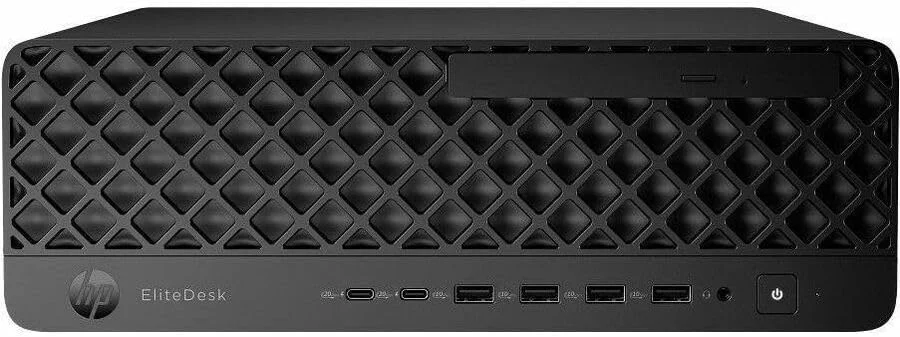 کامپیوتر رومیزی HP EliteDesk 8 G1i - پردازنده Intel Core Ultra 5 235 - فناوری vPro - رم 16 گیگابایت - حافظه SSD 512 گیگابایت - فرم فاکتور کوچک - مشکی جک - خرید هوشمند