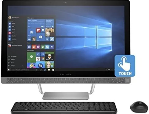 کامپیوتر همه کاره لمسی پریمیوم HP Pavilion 27" QHD (پردازنده Intel i7 Quad Core، هارد هیبریدی 1 ترابایتی، 32 گیگابایت رم، کارت گرافیک NVIDIA GeForce 930M، صفحه نمایش لمسی 27 اینچی QHD 2560x1440، ویندوز 10) کامپیوتر همه کاره لمسی پریمیوم HP Pavilion 27" QHD (پردازنده Intel i7 Quad Core، هارد هیبریدی 1 ترابایتی، 32 گیگابایت رم، کارت گرافیک NVIDIA GeForce 930M، صفحه نمایش لمسی 27 اینچی QHD 2560x1440، ویندوز 10)