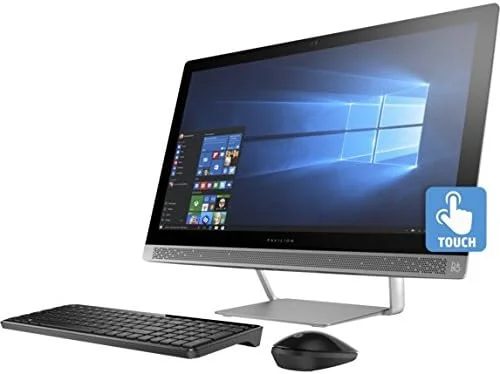 کامپیوتر همه کاره لمسی پریمیوم HP Pavilion 27" QHD (پردازنده Intel i7 Quad Core، هارد هیبریدی 1 ترابایتی، 32 گیگابایت رم، کارت گرافیک NVIDIA GeForce 930M، صفحه نمایش لمسی 27 اینچی QHD 2560x1440، ویندوز 10) کامپیوتر همه کاره لمسی پریمیوم HP Pavilion 27" QHD (پردازنده Intel i7 Quad Core، هارد هیبریدی 1 ترابایتی، 32 گیگابایت رم، کارت گرافیک NVIDIA GeForce 930M، صفحه نمایش لمسی 27 اینچی QHD 2560x1440، ویندوز 10)