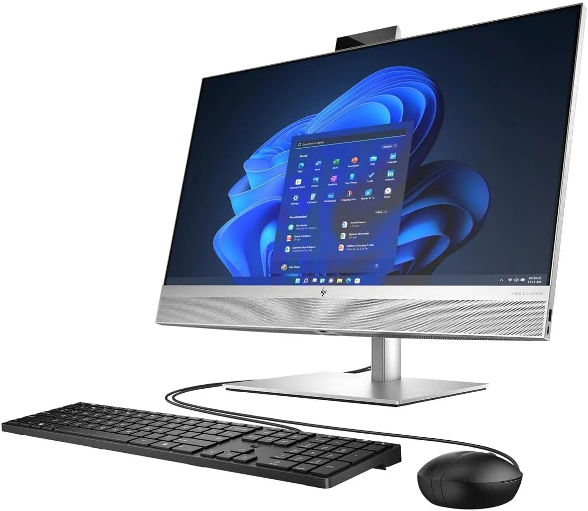 کامپیوتر همه کاره HP EliteOne 870 G9 - پردازنده Intel Core i7 نسل 12 i7-12700 دوازده هسته ای (12 هسته) 2.10 گیگاهرتز - 16 گیگابایت رم DDR5 SDRAM - 512 گیگابایت M.2 PCI Express NVMe SSD - 27 اینچ Full HD 1920 x 1080 - دسکتاپ کامپیوتر همه کاره HP EliteOne 870 G9 - پردازنده Intel Core i7 نسل 12 i7-12700 دوازده هسته ای (12 هسته) 2.10 گیگاهرتز - 16 گیگابایت رم DDR5 SDRAM - 512 گیگابایت M.2 PCI Express NVMe SSD - 27 اینچ Full HD 1920 x 1080 - دسکتاپ