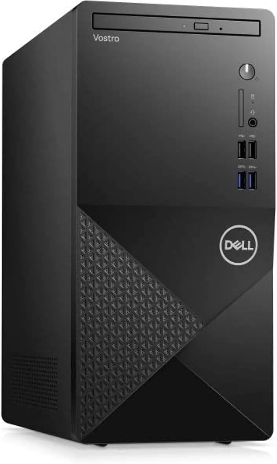 کامپیوتر رومیزی تجاری Dell Vostro 3910 نسل دوازدهم 2023، پردازنده Intel Core i3-12100 | رم 8 گیگابایتی DDR4 | هارد دیسک 1 ترابایتی + 256 گیگابایت SSD | WiFi 802.11ac | بلوتوث 5.0 | بدون DVD | ویندوز 11