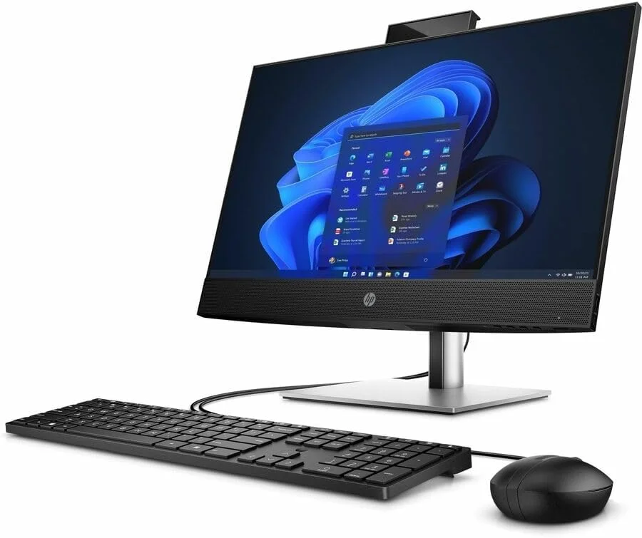 کامپیوتر همه کاره HP ProOne 440 G9 - پردازنده Intel Core i5 نسل 14 مدل i5-14500 - فناوری vPro - رم 16 گیگابایت - حافظه SSD 512 گیگابایت - صفحه نمایش لمسی 23.8 اینچی Full HD - دسکتاپ