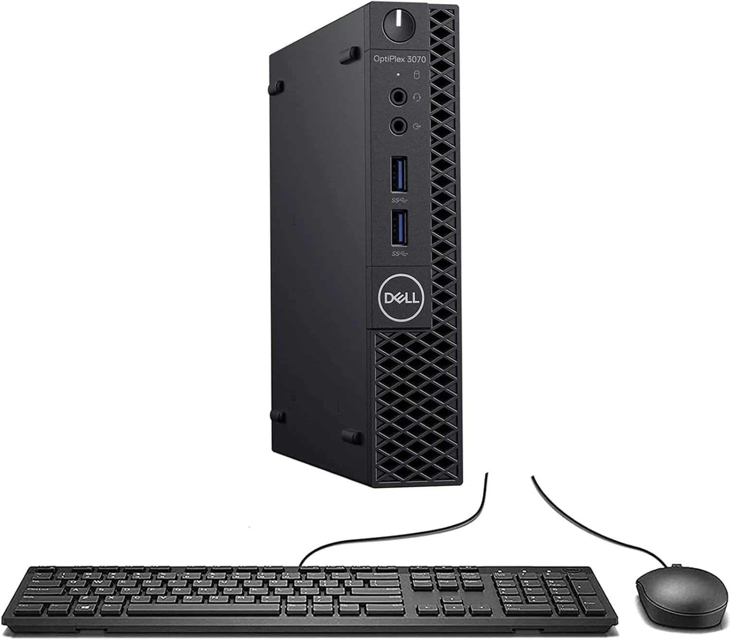 کامپیوتر رومیزی Dell OptiPlex 3070 Micro Form Factor، پردازنده Intel Core i5 نسل نهم 9500T، رم 16 گیگابایتی، SSD 512 گیگابایتی، WiFi، بلوتوث، ویندوز 10 پرو (بازسازی شده)