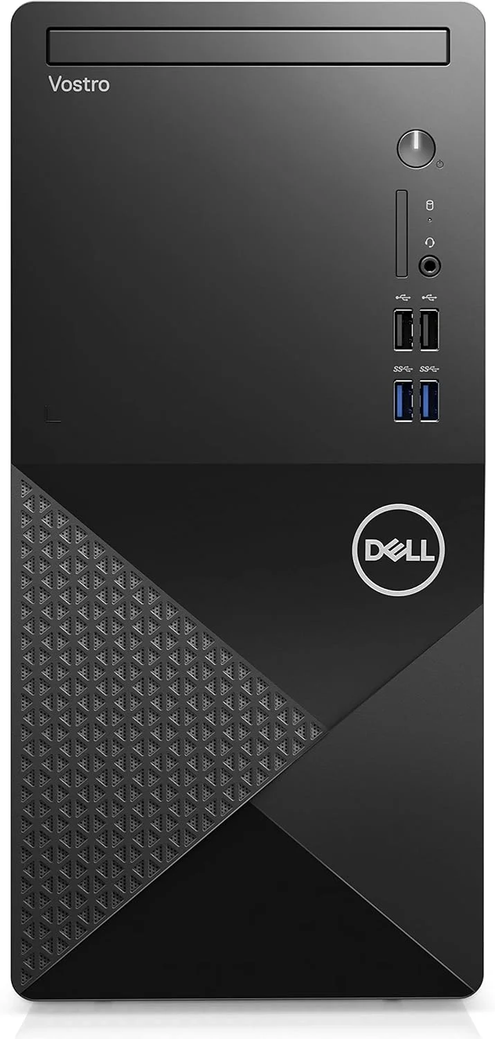 کامپیوتر رومیزی تجاری Dell سری 3000 Tower | آداپتور وای فای + هدست + فلش مموری 128 گیگابایتی USB + پد ماوس + آنتی ویروس رایگان | Intel Core i7، رم 16 گیگابایتی، SSD 1 ترابایتی، کارت گرافیک 4 گیگابایتی | Windows 11 Pro (ارتقا) کامپیوتر رومیزی تجاری Dell سری 3000 Tower | آداپتور وای فای + هدست + فلش مموری 128 گیگابایتی USB + پد ماوس + آنتی ویروس رایگان | Intel Core i7، رم 16 گیگابایتی، SSD 1 ترابایتی، کارت گرافیک 4 گیگابایتی | Windows 11 Pro (ارتقا)
