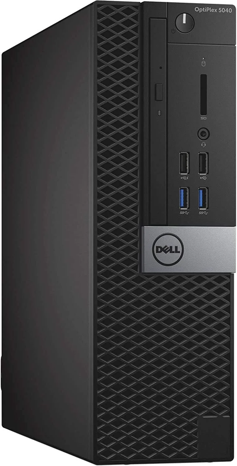 کامپیوتر رومیزی تجاری Dell Optiplex 5040 بازسازی شده | پردازنده intel Core i5-6500 | رم 8 گیگابایتی | SSD 256 گیگابایتی | فرم فاکتور کوچک (SFF) | ویندوز 10 پرو | ماوس و کیبورد شامل | بازسازی شده