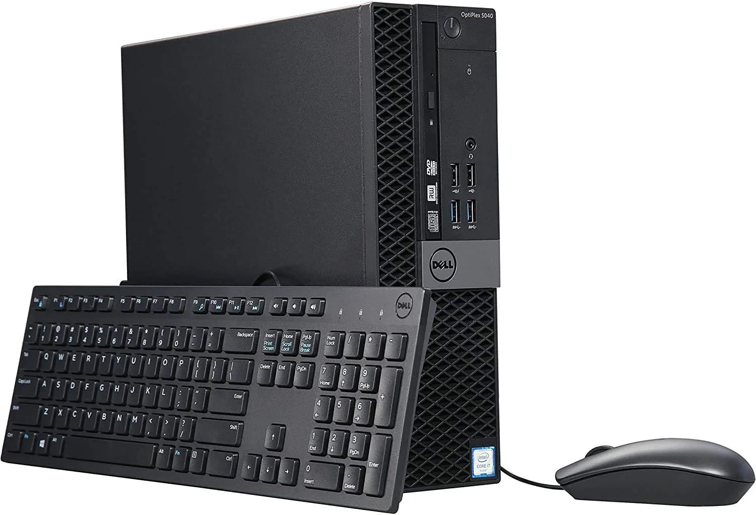 کامپیوتر رومیزی تجاری Dell Optiplex 5040 بازسازی شده | پردازنده intel Core i5-6500 | رم 8 گیگابایتی | SSD 256 گیگابایتی | فرم فاکتور کوچک (SFF) | ویندوز 10 پرو | ماوس و کیبورد شامل | بازسازی شده