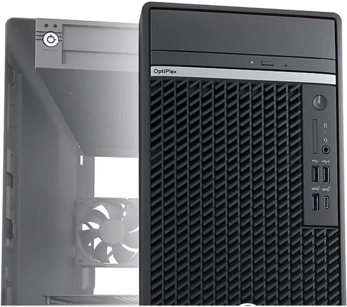 کامپیوتر رومیزی Dell OptiPlex 7000 7010 - پردازنده Intel Core i5 نسل سیزدهم i5-13500 چهارده هسته ای (14 هسته) 2.50 گیگاهرتز - 8 گیگابایت رم DDR4 SDRAM - 256 گیگابایت M.2 PCI Express NVMe SSD - Tower - مشکی کامپیوتر رومیزی Dell OptiPlex 7000 7010 - پردازنده Intel Core i5 نسل سیزدهم i5-13500 چهارده هسته ای (14 هسته) 2.50 گیگاهرتز - 8 گیگابایت رم DDR4 SDRAM - 256 گیگابایت M.2 PCI Express NVMe SSD - Tower - مشکی