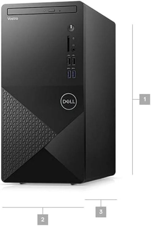 کامپیوتر رومیزی Dell Vostro 3888 (2022) | Core i7 - هارد دیسک 1 ترابایتی - رم 8 گیگابایتی | 8 هسته @ 4.8 گیگاهرتز - پردازنده نسل دهم