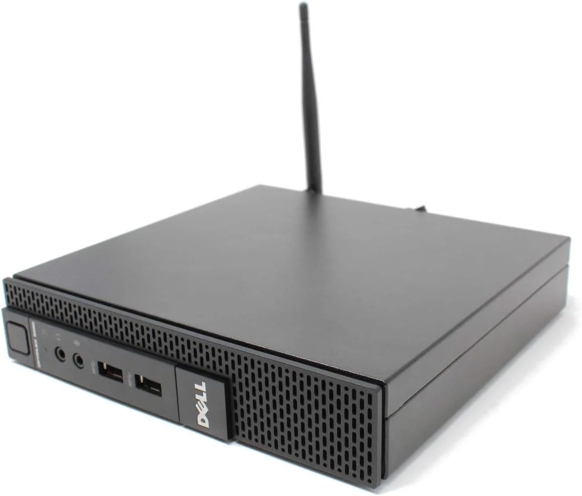 کامپیوتر رومیزی کوچک Dell Fast Optiplex 3020 Micro، مینی پی سی فوق العاده کوچک (پردازنده Intel Quad Core i5-4590T، رم 8 گیگابایتی، SSD 256 گیگابایتی، WIFI، HDMI) ویندوز 10 پرو همراه با سی دی (بازسازی شده)