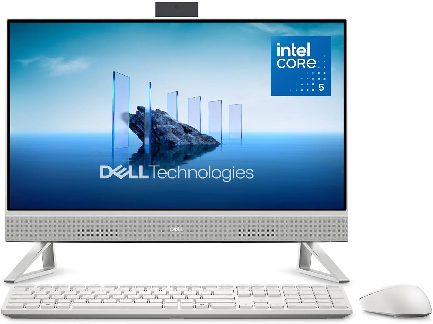 کامپیوتر همه کاره Dell 24 مدل ec24250 با صفحه نمایش لمسی 23.8 اینچی FHD، پردازنده Intel Core 5 120U، گرافیک Intel، رم 16 گیگابایتی DDR5، حافظه SSD 512 گیگابایتی، ویندوز 11 هوم، خدمات در محل + انتقال خرده فروشی 6 ماهه - سفید