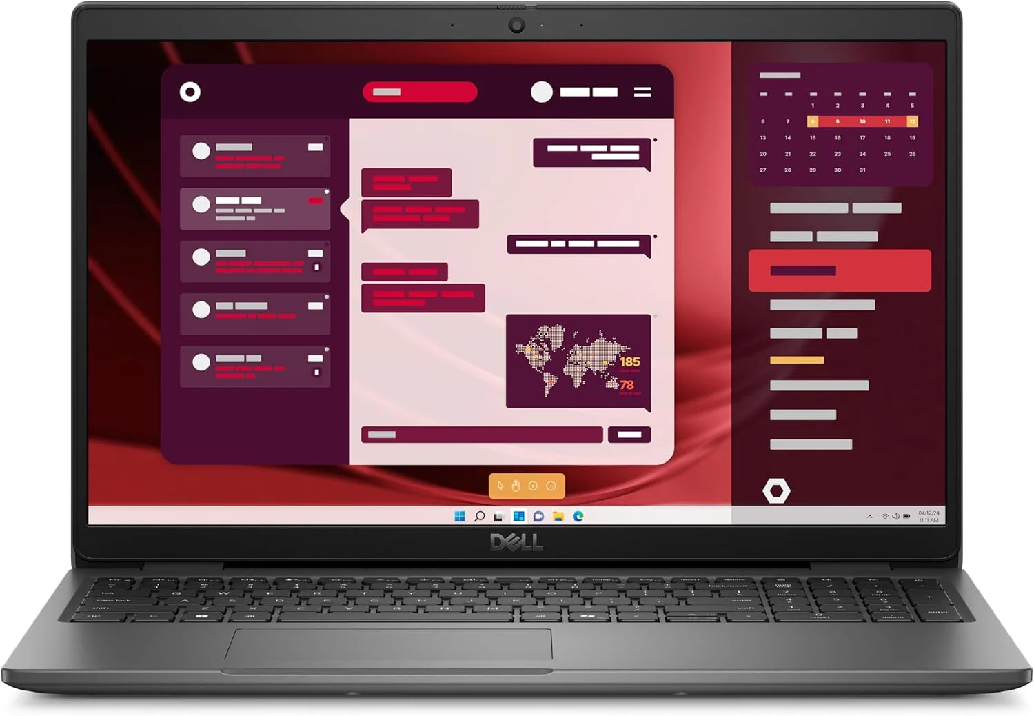لپ تاپ دل Latitude 3550، پردازنده Intel Core i5-1335U، رم 16 گیگابایت، حافظه 512 گیگابایت، صفحه نمایش 15.6 اینچ FHD، کیبورد انگلیسی US با نور پس زمینه و کلید Copilot با 99 کلید، ویندوز 11 پرو، کد محصول: F51GH