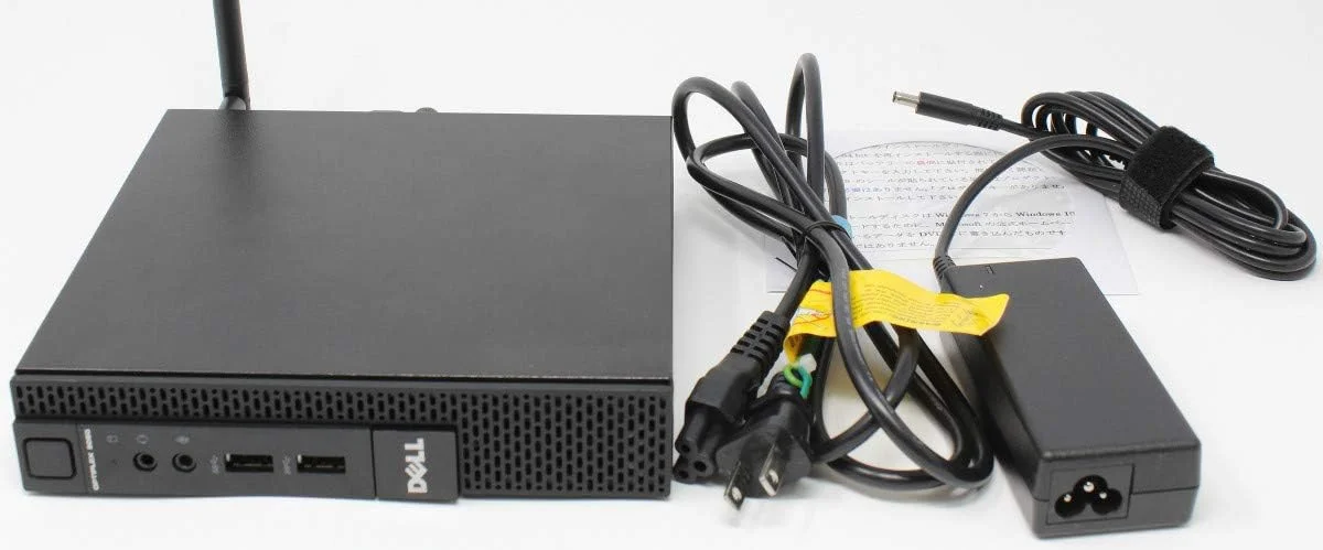 کامپیوتر رومیزی کوچک Dell Fast Optiplex 3020 Micro، مینی پی سی فوق العاده کوچک (پردازنده Intel Quad Core i5-4590T، رم 8 گیگابایتی، SSD 256 گیگابایتی، WIFI، HDMI) ویندوز 10 پرو همراه با سی دی (بازسازی شده)