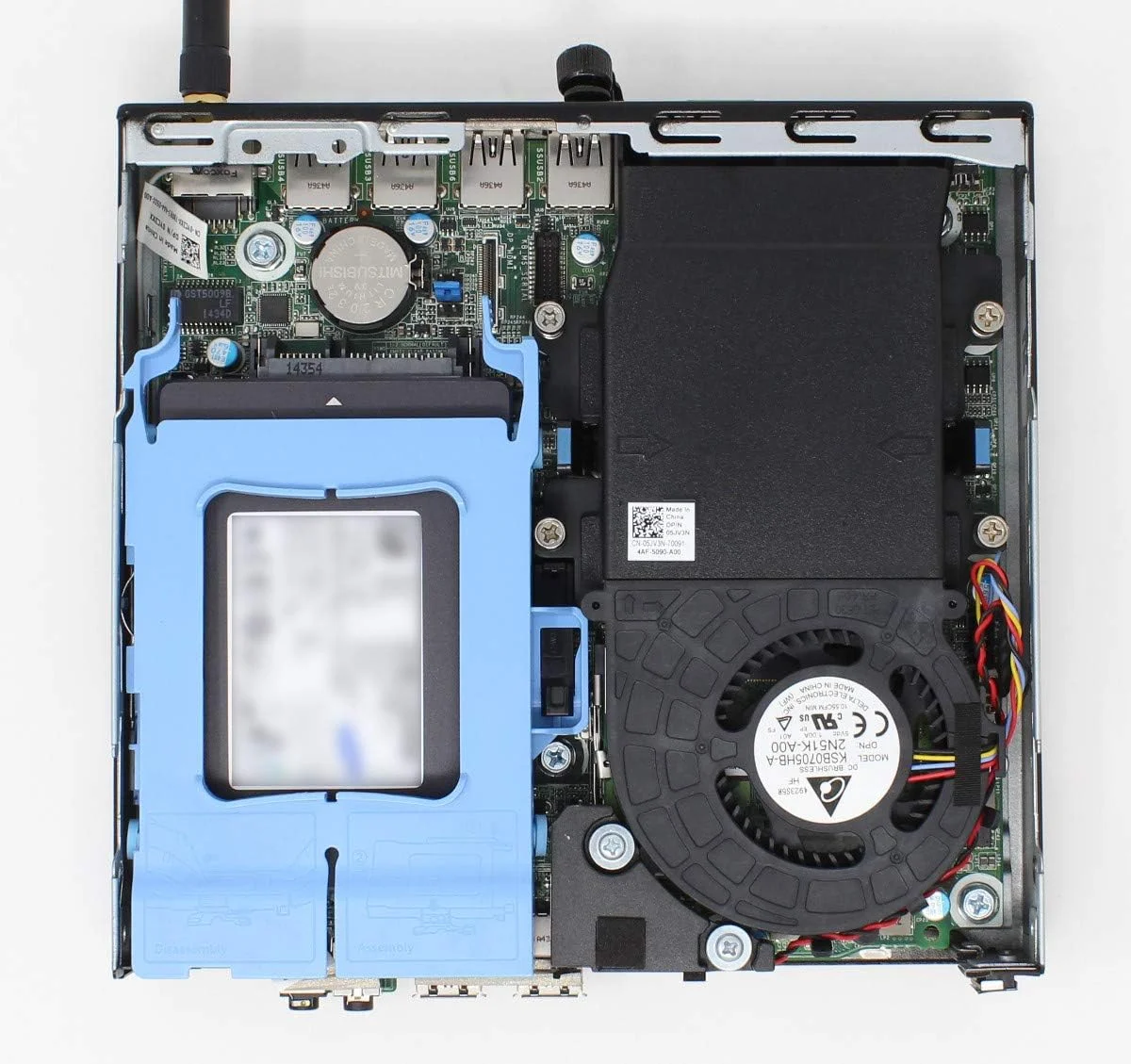 کامپیوتر رومیزی کوچک Dell Fast Optiplex 3020 Micro، مینی پی سی فوق العاده کوچک (پردازنده Intel Quad Core i5-4590T، رم 8 گیگابایتی، SSD 256 گیگابایتی، WIFI، HDMI) ویندوز 10 پرو همراه با سی دی (بازسازی شده)