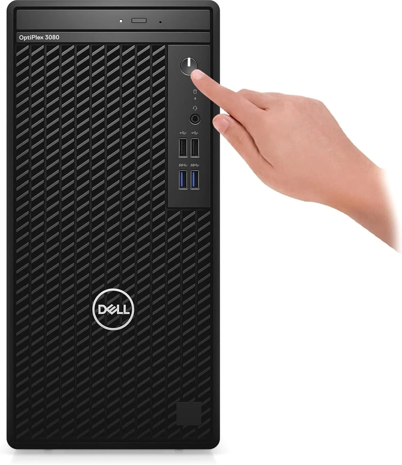 کامپیوتر رومیزی Dell OptiPlex 3000 3080 - پردازنده Intel Core i5 نسل دهم i5-10505 شش هسته ای (6 هسته) 3.20 گیگاهرتز - 8 گیگابایت رم DDR4 SDRAM - 256 گیگابایت NVMe M.2 PCI Express M.2 SSD - مینی تاور - مشکی کامپیوتر رومیزی Dell OptiPlex 3000 3080 - پردازنده Intel Core i5 نسل دهم i5-10505 شش هسته ای (6 هسته) 3.20 گیگاهرتز - 8 گیگابایت رم DDR4 SDRAM - 256 گیگابایت NVMe M.2 PCI Express M.2 SSD - مینی تاور - مشکی