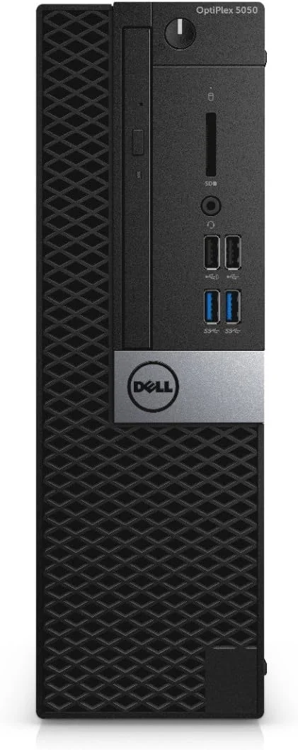 کامپیوتر رومیزی Dell K3T2W OptiPlex 5050 با فرم فاکتور کوچک، پردازنده Intel Core i7-7700، رم 8 گیگابایتی، حافظه SSD 256 گیگابایتی، مشکی کامپیوتر رومیزی Dell K3T2W OptiPlex 5050 با فرم فاکتور کوچک، پردازنده Intel Core i7-7700، رم 8 گیگابایتی، حافظه SSD 256 گیگابایتی، مشکی