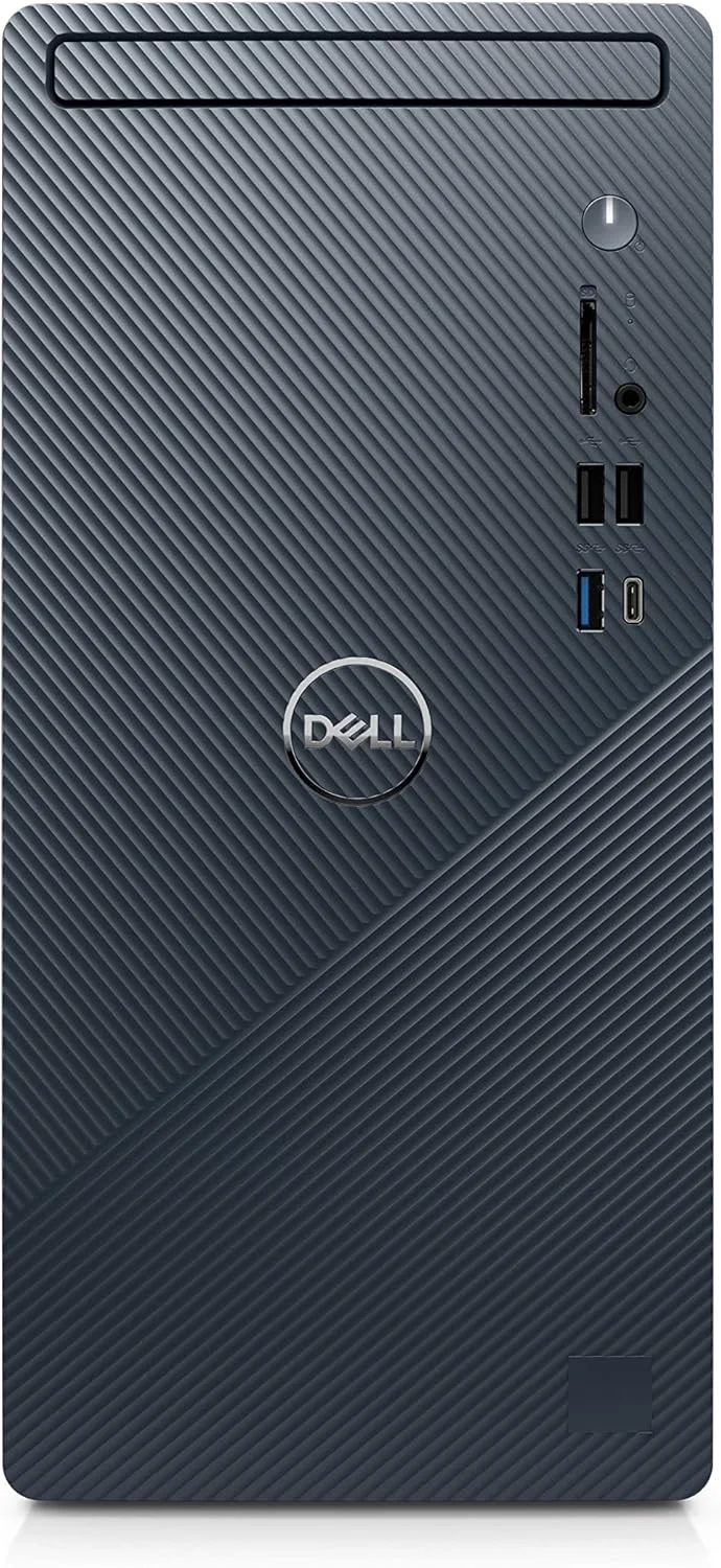 کامپیوتر رومیزی Dell Inspiron 3910 (2022) | پردازنده Core i5 - هارد درایو SSD 512 گیگابایتی - رم 8 گیگابایتی | 6 هسته @ 4.4 گیگاهرتز ویندوز 11 هوم (ارتقا یافته)