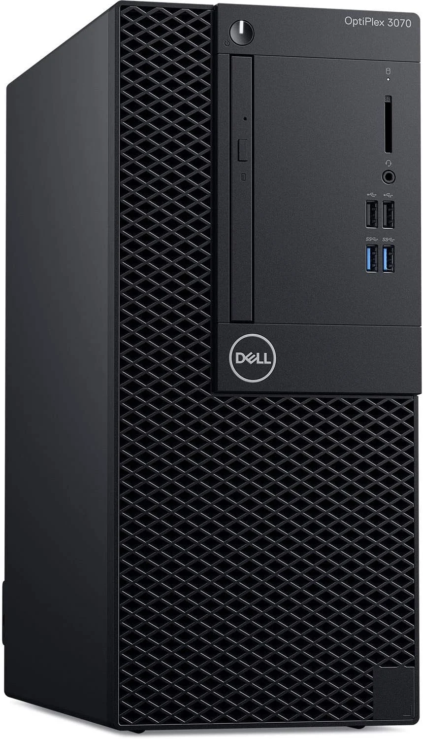 کامپیوتر رومیزی Dell OptiPlex 3070 - پردازنده Intel Core i3-9100 - رم 4 گیگابایت - هارد دیسک 1 ترابایت - Tower
