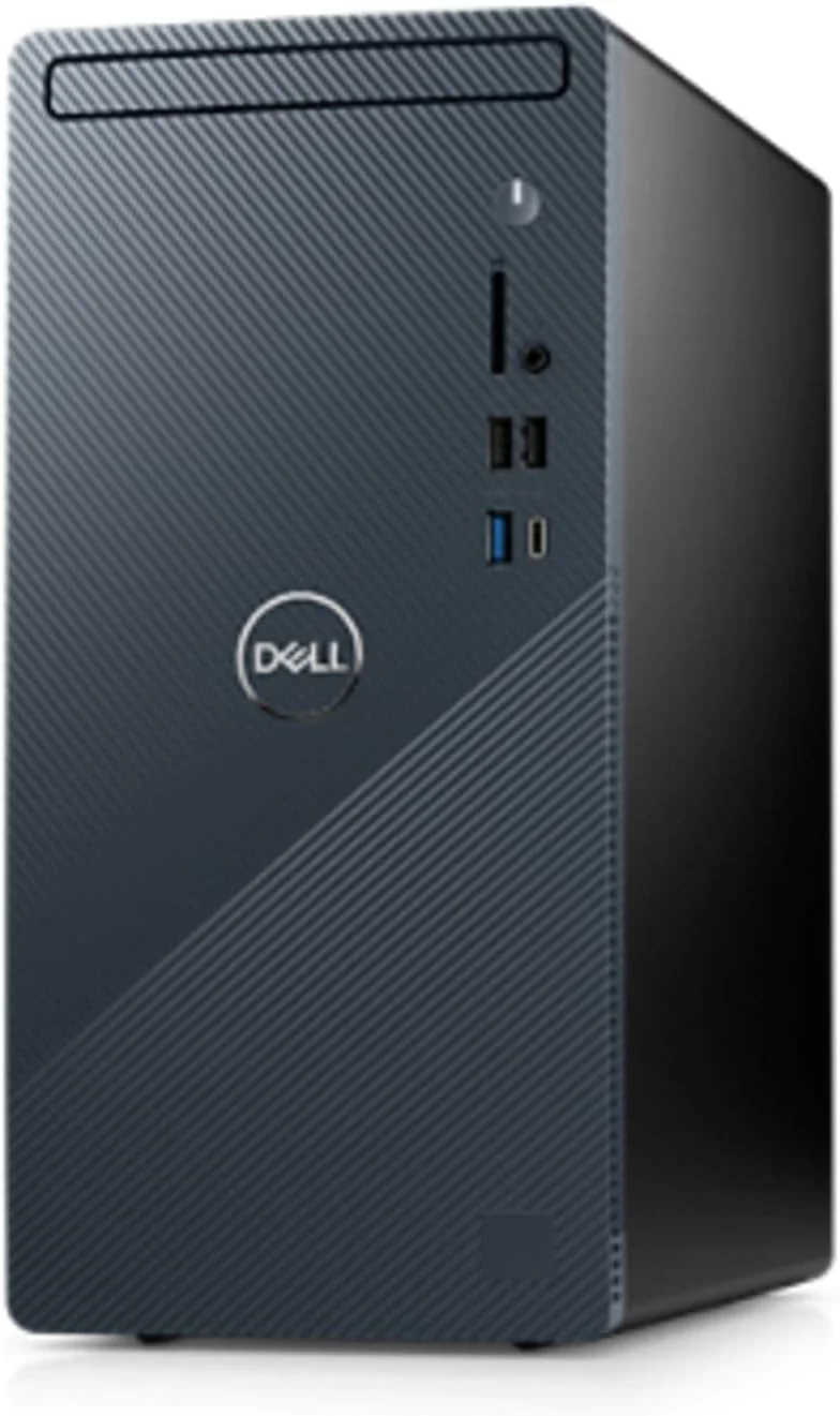 کامپیوتر رومیزی Dell Inspiron 3910 (2022) | پردازنده Core i5 - هارد درایو SSD 512 گیگابایتی - رم 8 گیگابایتی | 6 هسته @ 4.4 گیگاهرتز ویندوز 11 هوم (ارتقا یافته)