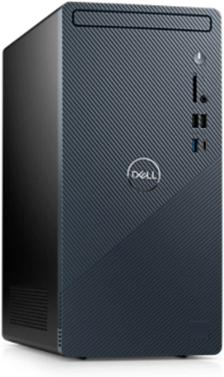 کامپیوتر رومیزی Dell Inspiron 3910 (2022) | پردازنده Core i5 - هارد درایو SSD 512 گیگابایتی - رم 8 گیگابایتی | 6 هسته @ 4.4 گیگاهرتز ویندوز 11 هوم (ارتقا یافته)