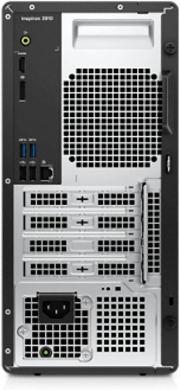 کامپیوتر رومیزی Dell Inspiron 3910 (2022) | پردازنده Core i5 - هارد درایو SSD 512 گیگابایتی - رم 8 گیگابایتی | 6 هسته @ 4.4 گیگاهرتز ویندوز 11 هوم (ارتقا یافته)