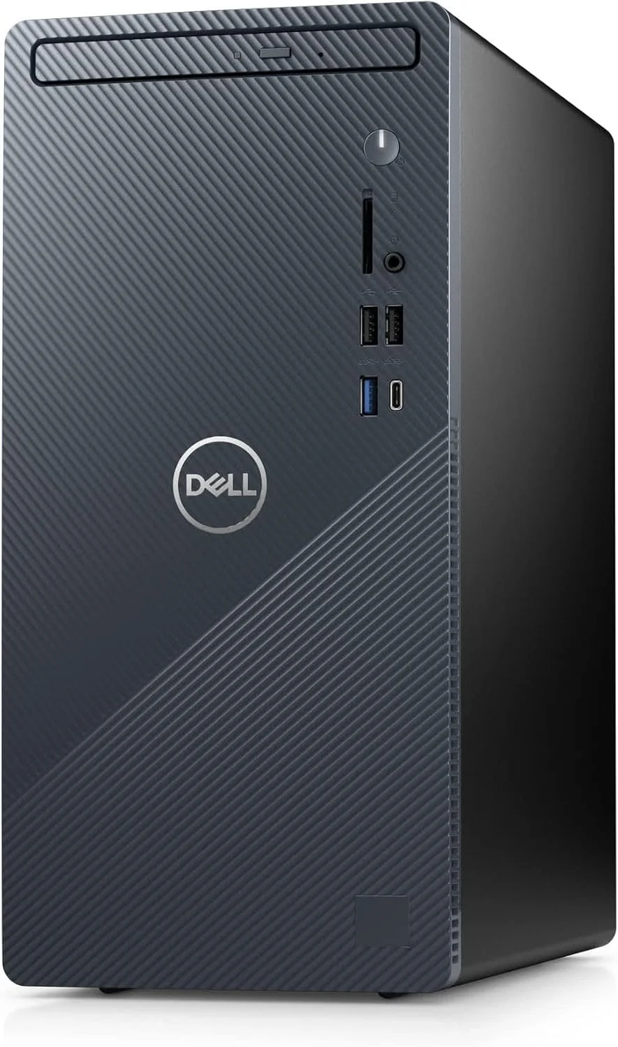 کامپیوتر رومیزی Dell Inspiron 3910 (2022) | پردازنده Core i5 - هارد درایو SSD 512 گیگابایتی - رم 8 گیگابایتی | 6 هسته @ 4.4 گیگاهرتز ویندوز 11 هوم (ارتقا یافته)