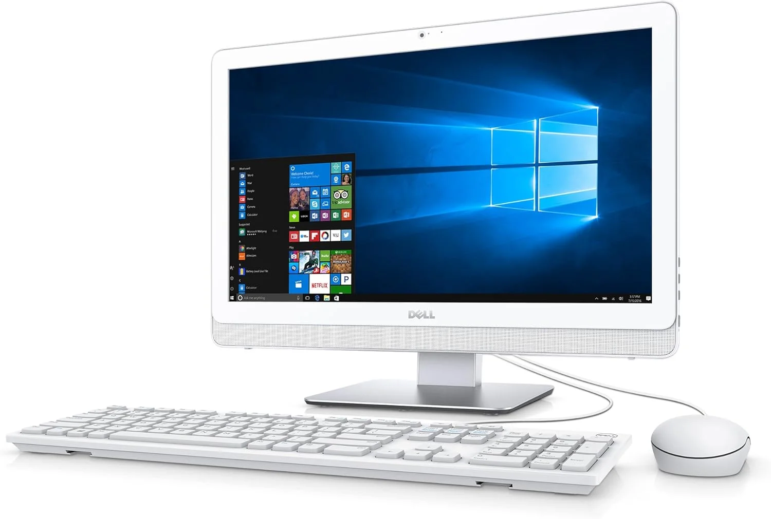 کامپیوتر همه کاره Dell i3265-A643WHT-PUS Inspiron 3265 AIO، صفحه نمایش 21.5 اینچی، پردازنده AMD A6-7310 APU، حافظه 6 گیگابایتی دو کاناله، هارد دیسک 1 ترابایتی 5400 دور در دقیقه، سفید کامپیوتر همه کاره Dell i3265-A643WHT-PUS Inspiron 3265 AIO، صفحه نمایش 21.5 اینچی، پردازنده AMD A6-7310 APU، حافظه 6 گیگابایتی دو کاناله، هارد دیسک 1 ترابایتی 5400 دور در دقیقه، سفید