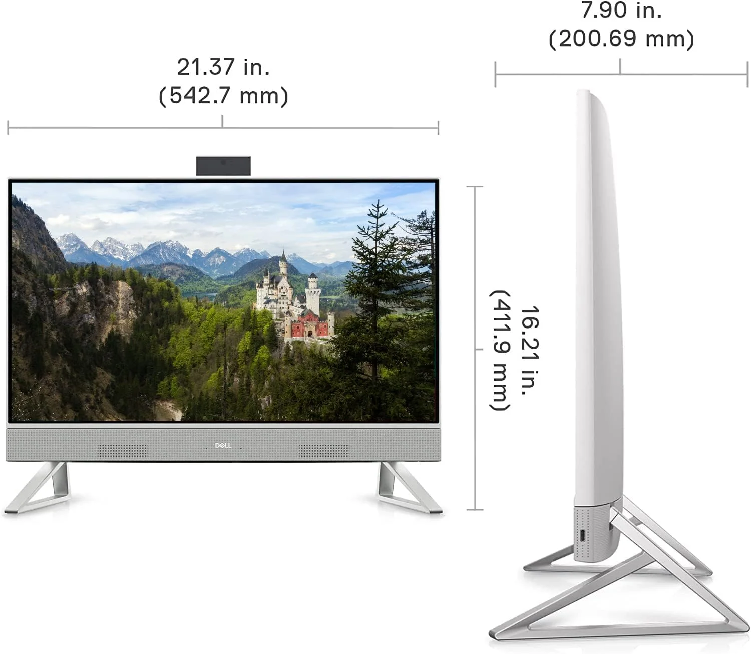 کامپیوتر همه کاره Dell Inspiron 5410، صفحه نمایش لمسی 23.8 اینچی FHD IPS، پردازنده نسل دوازدهم Intel Core i5-1235U، رم 12 گیگابایتی، SSD 256 گیگابایتی + HDD 1 ترابایتی، HDMI، RJ-45، وب کم 1080p، کیبورد و ماوس بی سیم، Wi-Fi 6، ویندوز 11 هوم کامپیوتر همه کاره Dell Inspiron 5410، صفحه نمایش لمسی 23.8 اینچی FHD IPS، پردازنده نسل دوازدهم Intel Core i5-1235U، رم 12 گیگابایتی، SSD 256 گیگابایتی + HDD 1 ترابایتی، HDMI، RJ-45، وب کم 1080p، کیبورد و ماوس بی سیم، Wi-Fi 6، ویندوز 11 هوم