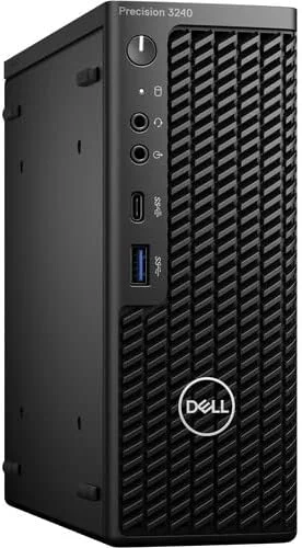 ایستگاه کاری دسکتاپ کامپکت Dell Precision 3240 - پردازنده Intel i7-10700 - رم 32 گیگابایتی، حافظه SSD NVMe 1 ترابایتی، کارت گرافیک Intel UHD 630، پورت DisplayPort، HDMI، USB Type-C، وای فای AC، بلوتوث - ویندوز 10 پرو ایستگاه کاری دسکتاپ کامپکت Dell Precision 3240 - پردازنده Intel i7-10700 - رم 32 گیگابایتی، حافظه SSD NVMe 1 ترابایتی، کارت گرافیک Intel UHD 630، پورت DisplayPort، HDMI، USB Type-C، وای فای AC، بلوتوث - ویندوز 10 پرو