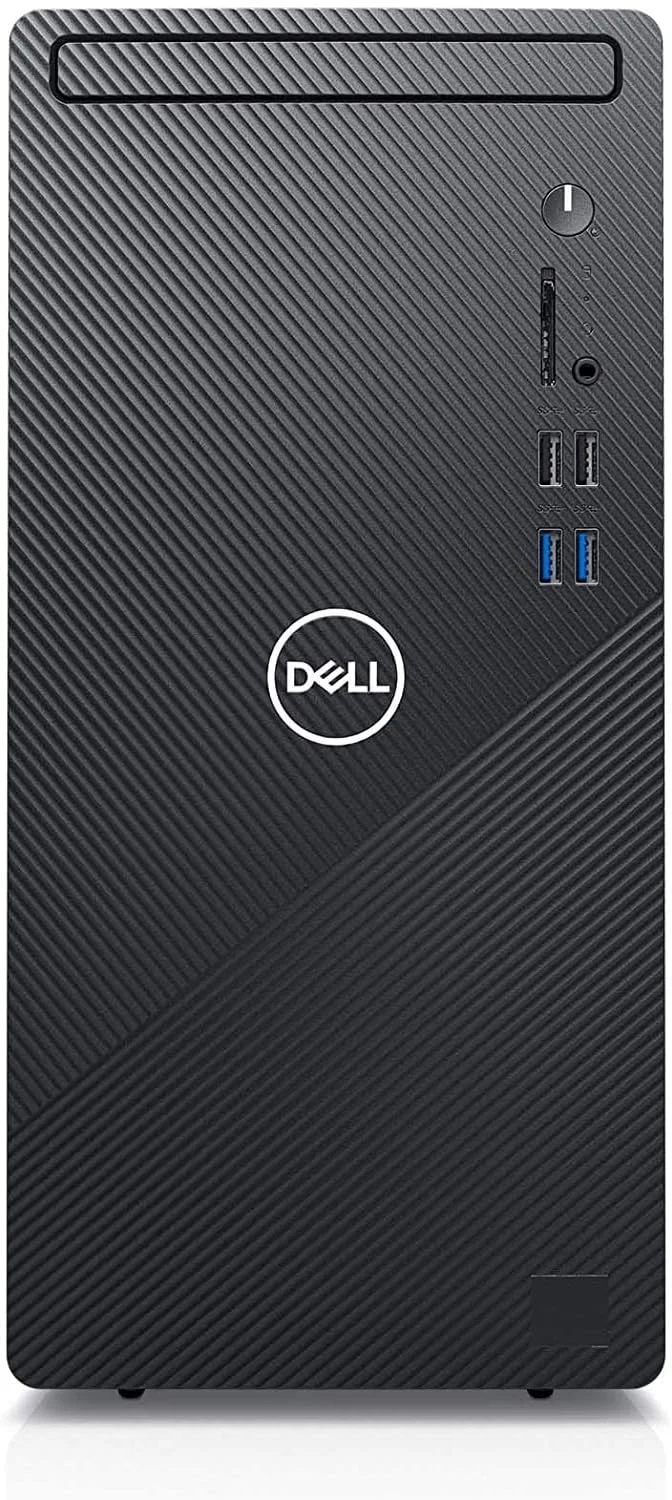 کامپیوتر رومیزی Dell Inspiron 3880 مدل 2020 با پردازنده نسل دهم Intel Octa-Core i7-10700 (تا 4.8 گیگاهرتز)، رم 16 گیگابایتی، حافظه SSD 512 گیگابایتی، گرافیک Intel UHD 630، USB3.2، HDMI، VGA، WiFi، بلوتوث، بدون DVD و ویندوز 10