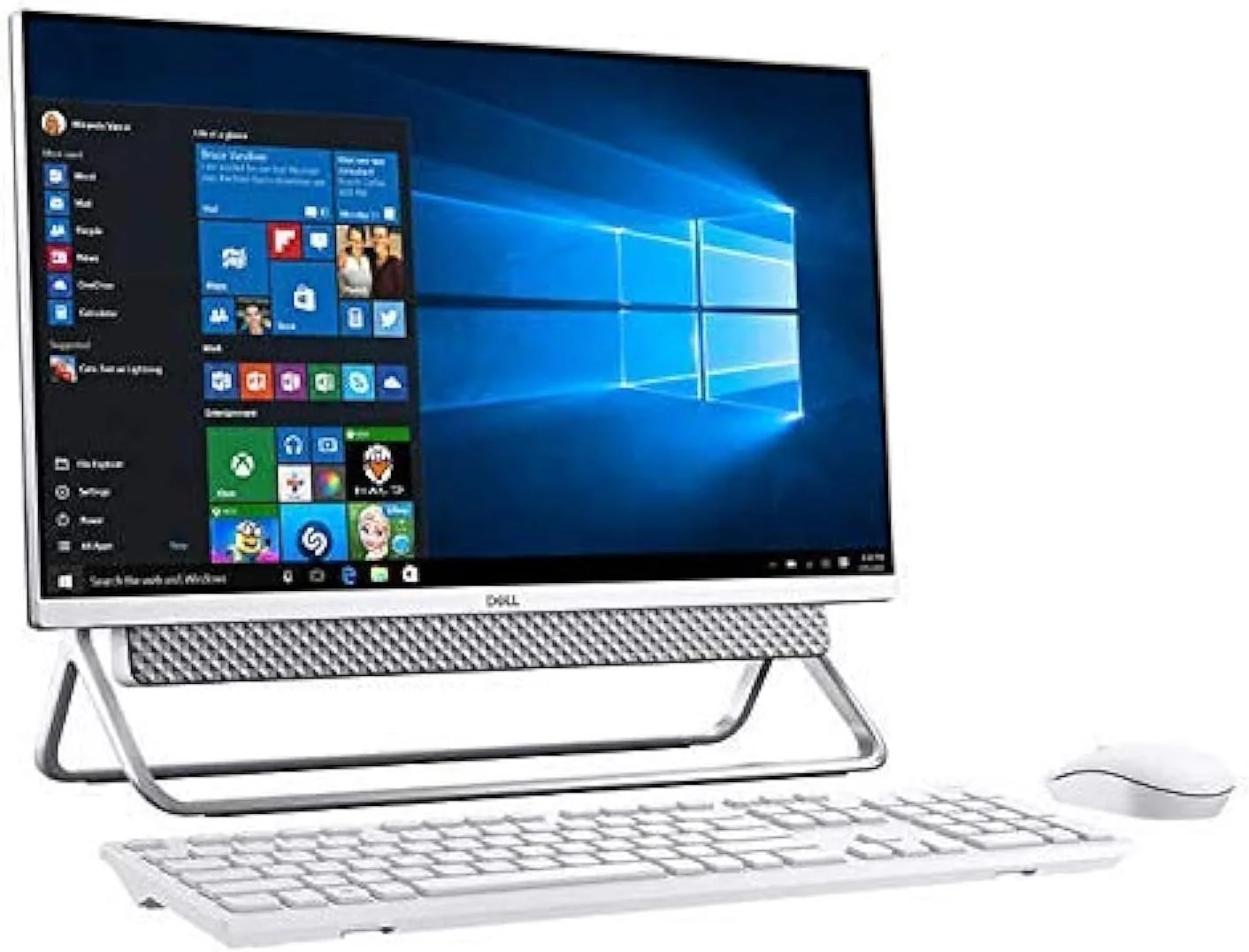 کامپیوتر رومیزی لمسی آل این وان Dell Inspiron 24 سری 5000 | پردازنده Intel Core i5-1135G7 | رم 12 گیگابایت | 256 گیگابایت SSD + 1 ترابایت HDD | کارت گرافیک Intel Iris Xe | ویندوز 10 هوم