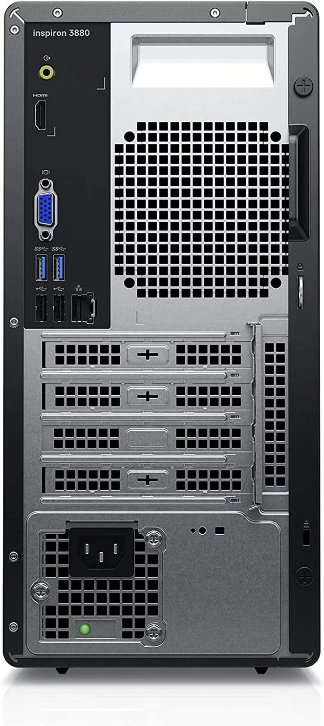 جدیدترین کامپیوتر رومیزی Dell Inspiron با عملکرد بالا، پردازنده Intel Core i7-10700، حافظه 32 گیگابایتی DDR4، درایو حالت جامد 1 ترابایتی PCIe، WiFi، HDMI، کیبورد و ماوس سیمی، وب کم KKE 1080P، ویندوز 10
