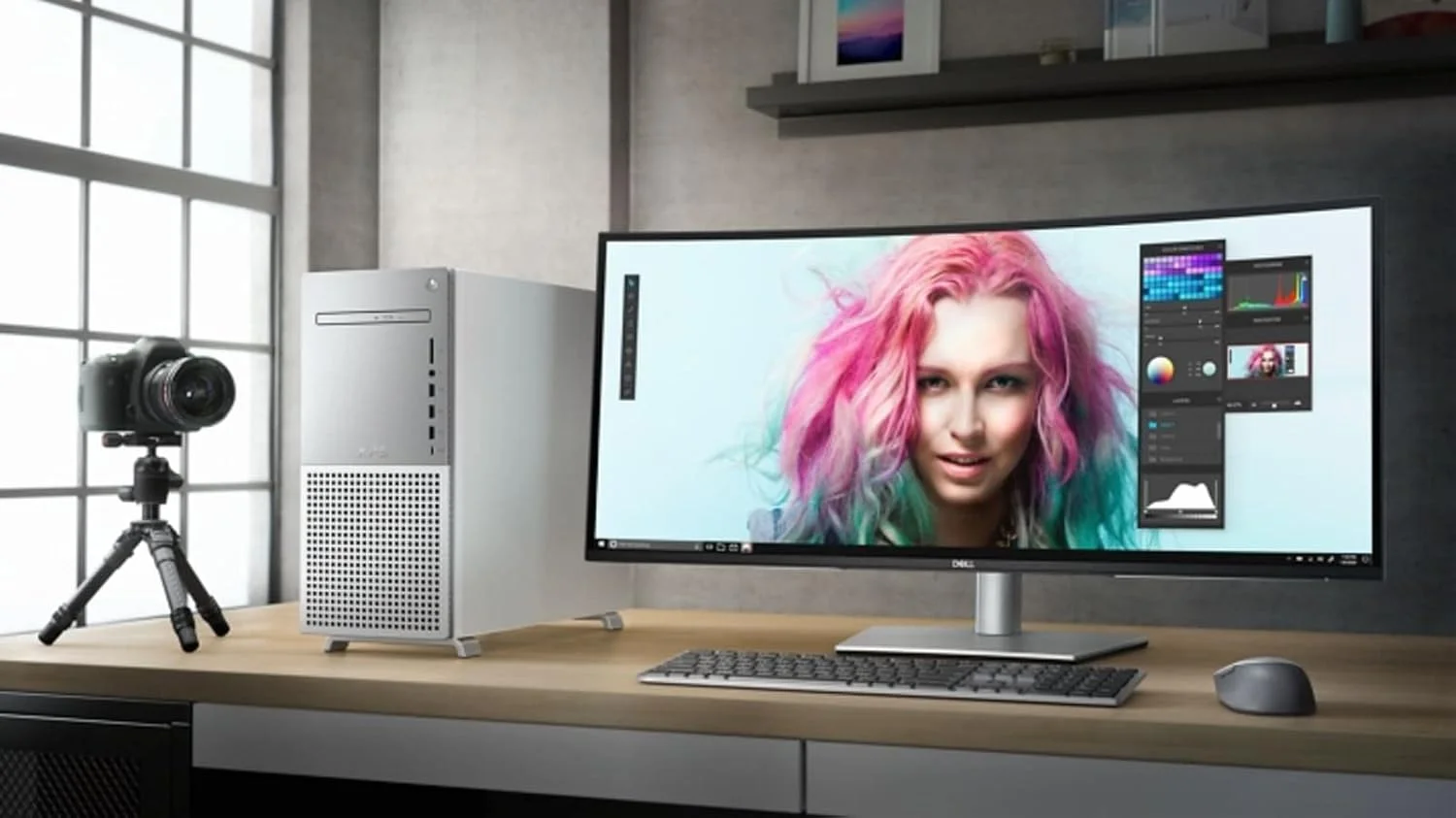 کامپیوتر رومیزی Dell XPS 8950 (2022) | پردازنده Core i9-12900K - حافظه SSD یک ترابایتی + هارد دیسک یک ترابایتی - رم 128 گیگابایتی - کارت گرافیک Nvidia GeForce RTX 3090 | 16 هسته @ 5.2 گیگاهرتز - حافظه 24 گیگابایتی GDDR6X ویندوز 11 پرو نقره ای کامپیوتر رومیزی Dell XPS 8950 (2022) | پردازنده Core i9-12900K - حافظه SSD یک ترابایتی + هارد دیسک یک ترابایتی - رم 128 گیگابایتی - کارت گرافیک Nvidia GeForce RTX 3090 | 16 هسته @ 5.2 گیگاهرتز - حافظه 24 گیگابایتی GDDR6X ویندوز 11 پرو نقره ای
