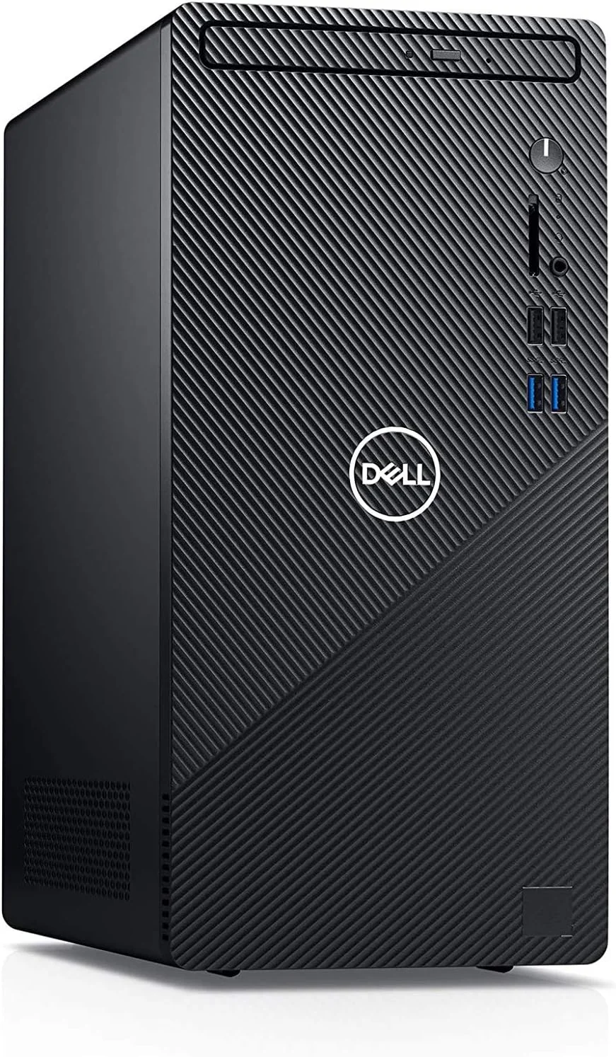 کامپیوتر رومیزی پرچمدار Dell Inspiron 3880 مدل 2020، نسل دهم پردازنده Intel Octa-Core i7-10700 (تا 4.8 گیگاهرتز)، 16 گیگابایت رم، 512 گیگابایت SSD، گرافیک Intel UHD 630، USB3.2، HDMI، VGA، WiFi، بلوتوث، بدون DVD، ویندوز 10