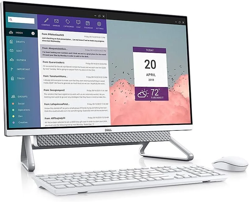 کامپیوتر همه کاره لمسی 27 اینچی Dell Inspiron 7000 7700 AIO با کیفیت FHD Infinity، پردازنده Intel Core i7-1165G7، رم 16 گیگابایتی، هارد دیسک 1 ترابایتی + اس اس دی 512 گیگابایتی، کارت گرافیک GeForce MX330، وب کم پاپ آپ، ویندوز 10 هوم - نقره ای (آخرین مدل) کامپیوتر همه کاره لمسی 27 اینچی Dell Inspiron 7000 7700 AIO با کیفیت FHD Infinity، پردازنده Intel Core i7-1165G7، رم 16 گیگابایتی، هارد دیسک 1 ترابایتی + اس اس دی 512 گیگابایتی، کارت گرافیک GeForce MX330، وب کم پاپ آپ، ویندوز 10 هوم - نقره ای (آخرین مدل)
